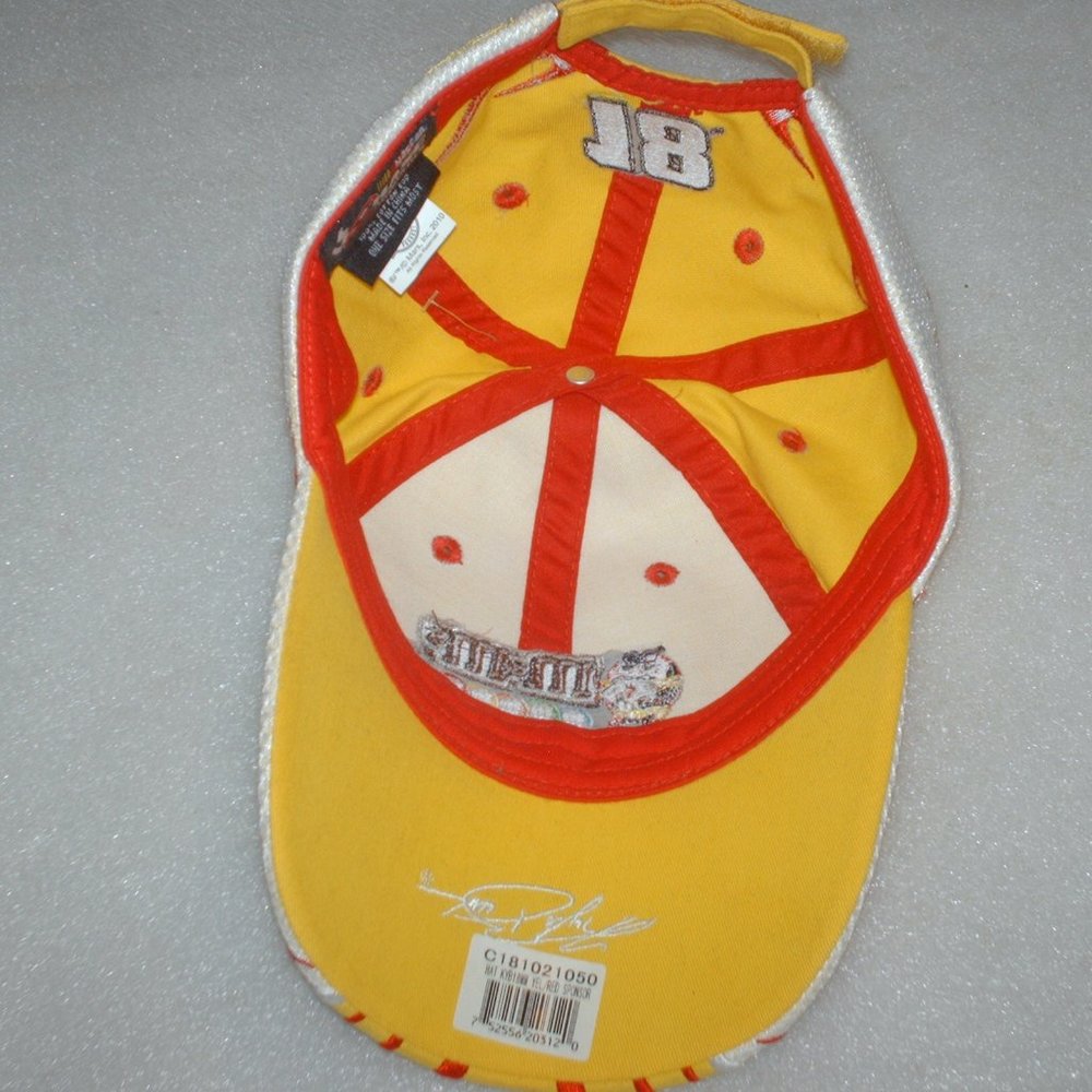M&Ms NASCAR Racing #18 hat - Picture 7 of 7